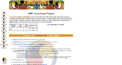 Desktop Screenshot of lap.org