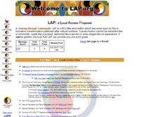 Tablet Screenshot of lap.org